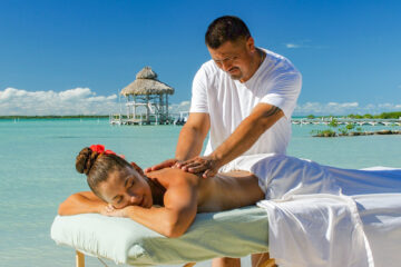 Beach Massage, Belize All Inclusive Resort