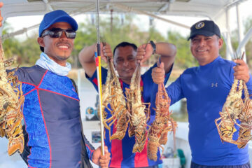 Lobsters, Belize All Inclusive Resort