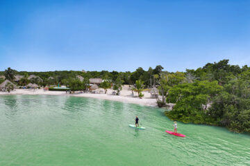 Paddle Boarding, Belize All Inclusive Resort
